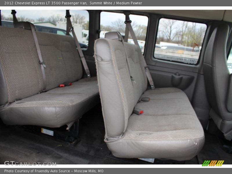 Summit White / Medium Pewter 2012 Chevrolet Express LT 3500 Passenger Van