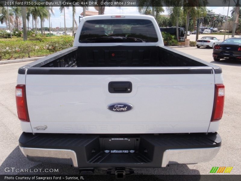 Oxford White / Steel 2016 Ford F350 Super Duty XLT Crew Cab 4x4 DRW