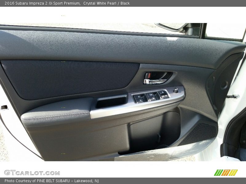 Crystal White Pearl / Black 2016 Subaru Impreza 2.0i Sport Premium