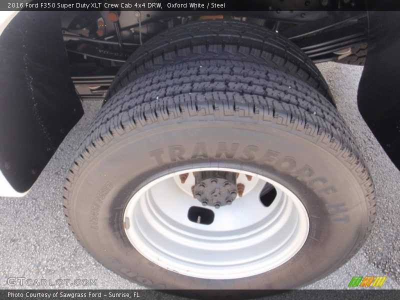 Oxford White / Steel 2016 Ford F350 Super Duty XLT Crew Cab 4x4 DRW