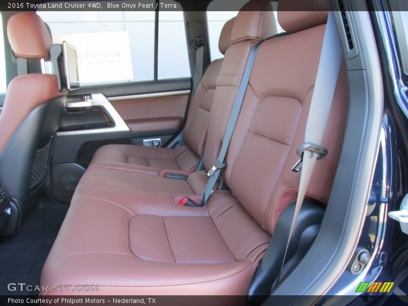 Blue Onyx Pearl / Terra 2016 Toyota Land Cruiser 4WD