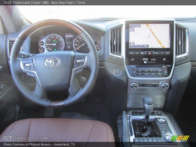 Blue Onyx Pearl / Terra 2016 Toyota Land Cruiser 4WD