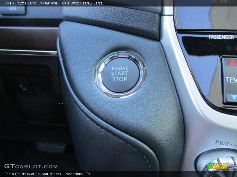 Blue Onyx Pearl / Terra 2016 Toyota Land Cruiser 4WD