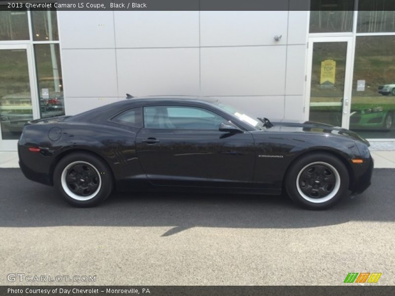 Black / Black 2013 Chevrolet Camaro LS Coupe