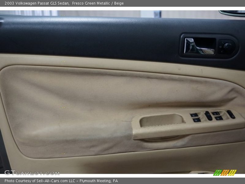 Fresco Green Metallic / Beige 2003 Volkswagen Passat GLS Sedan