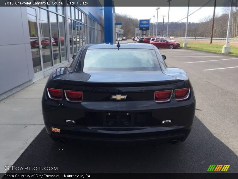 Black / Black 2013 Chevrolet Camaro LS Coupe