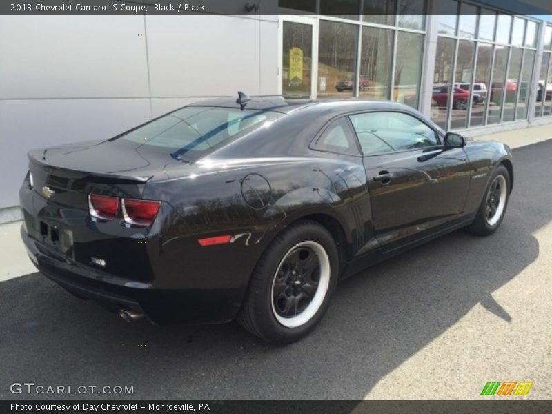 Black / Black 2013 Chevrolet Camaro LS Coupe