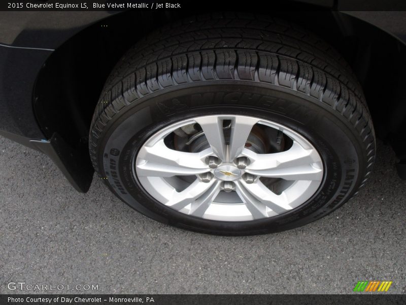 Blue Velvet Metallic / Jet Black 2015 Chevrolet Equinox LS