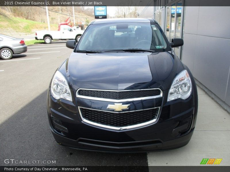Blue Velvet Metallic / Jet Black 2015 Chevrolet Equinox LS