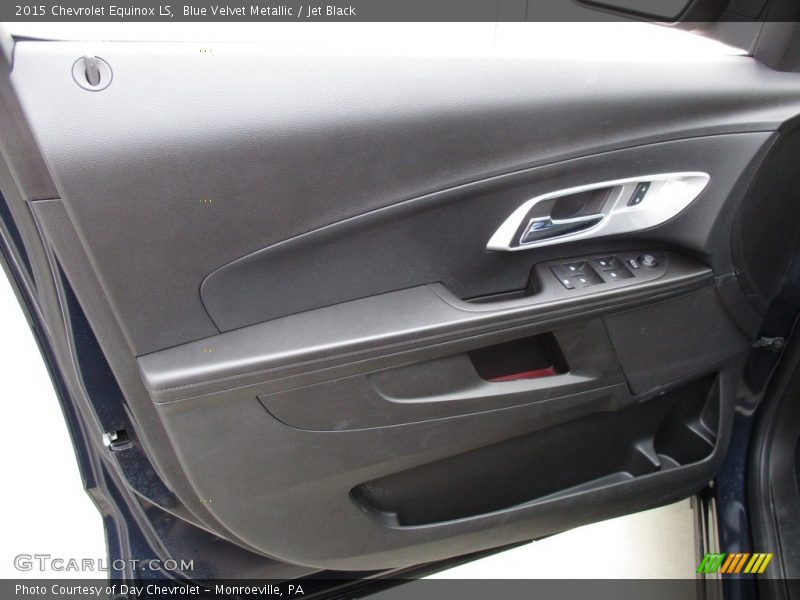 Blue Velvet Metallic / Jet Black 2015 Chevrolet Equinox LS