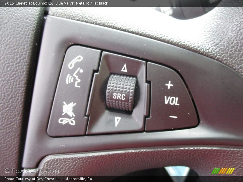 Blue Velvet Metallic / Jet Black 2015 Chevrolet Equinox LS