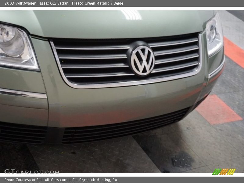 Fresco Green Metallic / Beige 2003 Volkswagen Passat GLS Sedan