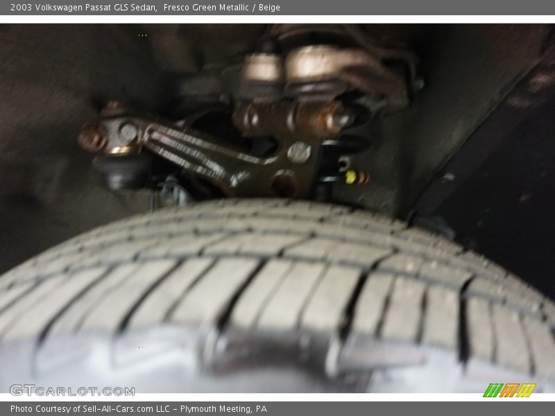 Fresco Green Metallic / Beige 2003 Volkswagen Passat GLS Sedan