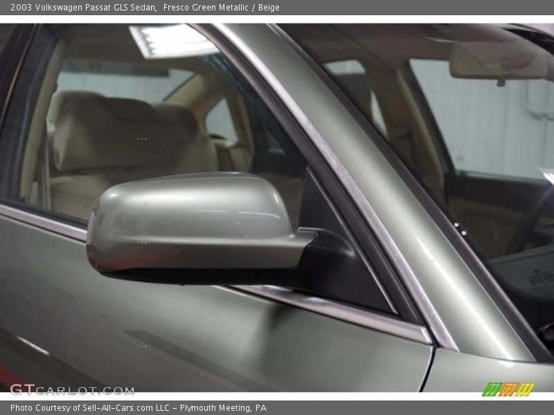 Fresco Green Metallic / Beige 2003 Volkswagen Passat GLS Sedan