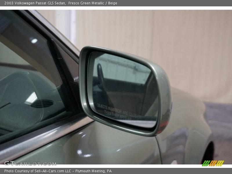 Fresco Green Metallic / Beige 2003 Volkswagen Passat GLS Sedan