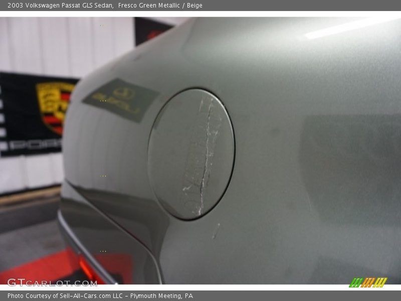 Fresco Green Metallic / Beige 2003 Volkswagen Passat GLS Sedan
