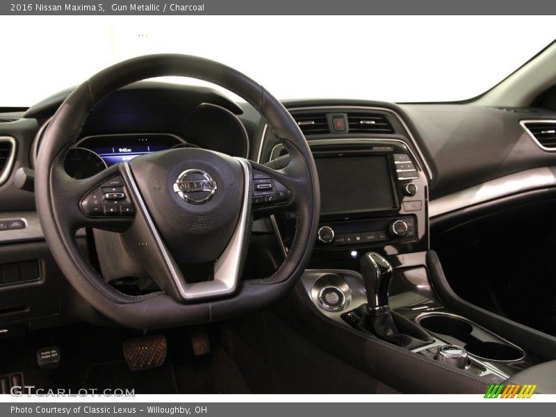 Gun Metallic / Charcoal 2016 Nissan Maxima S