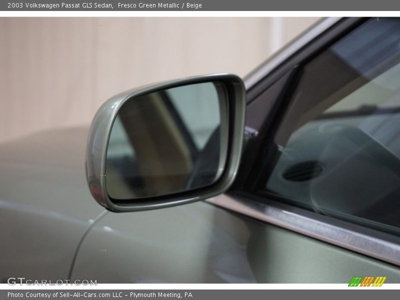 Fresco Green Metallic / Beige 2003 Volkswagen Passat GLS Sedan