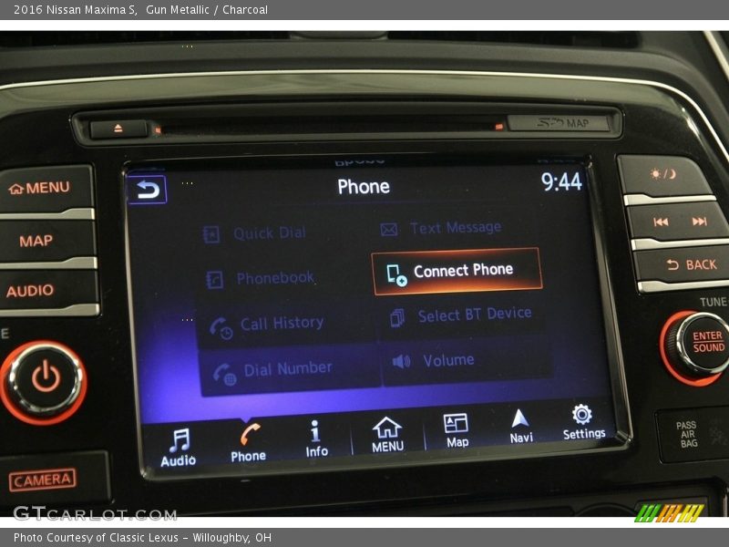 Gun Metallic / Charcoal 2016 Nissan Maxima S