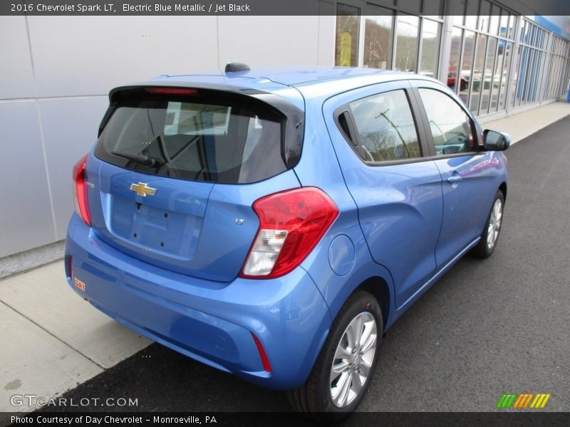 Electric Blue Metallic / Jet Black 2016 Chevrolet Spark LT