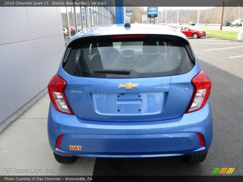 Electric Blue Metallic / Jet Black 2016 Chevrolet Spark LT