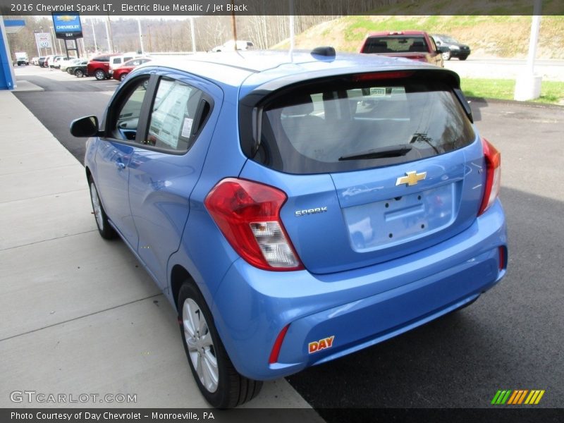 Electric Blue Metallic / Jet Black 2016 Chevrolet Spark LT