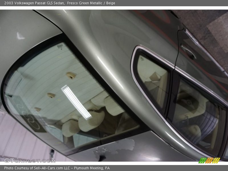 Fresco Green Metallic / Beige 2003 Volkswagen Passat GLS Sedan