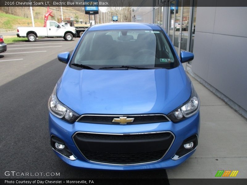 Electric Blue Metallic / Jet Black 2016 Chevrolet Spark LT