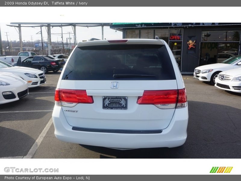 Taffeta White / Ivory 2009 Honda Odyssey EX