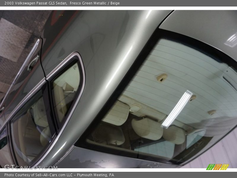 Fresco Green Metallic / Beige 2003 Volkswagen Passat GLS Sedan