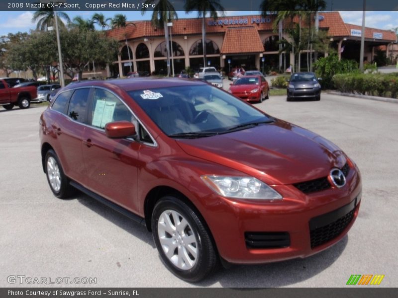 Copper Red Mica / Sand 2008 Mazda CX-7 Sport