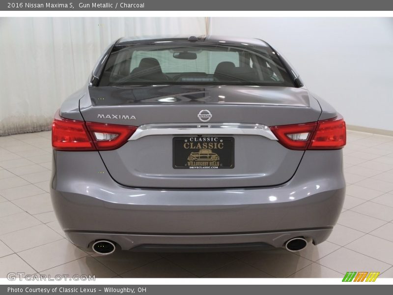 Gun Metallic / Charcoal 2016 Nissan Maxima S