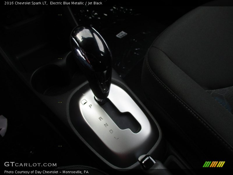 Electric Blue Metallic / Jet Black 2016 Chevrolet Spark LT