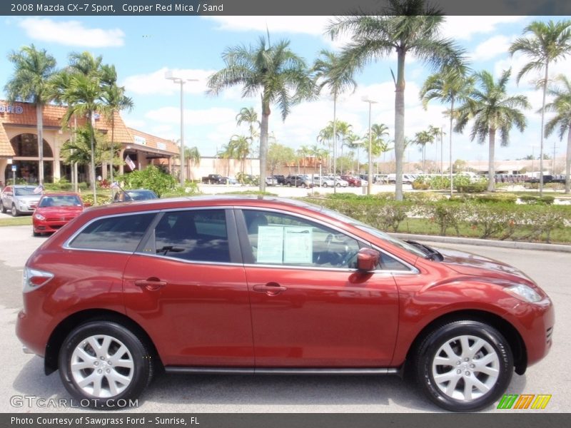 Copper Red Mica / Sand 2008 Mazda CX-7 Sport