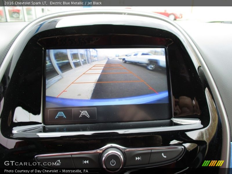 Electric Blue Metallic / Jet Black 2016 Chevrolet Spark LT