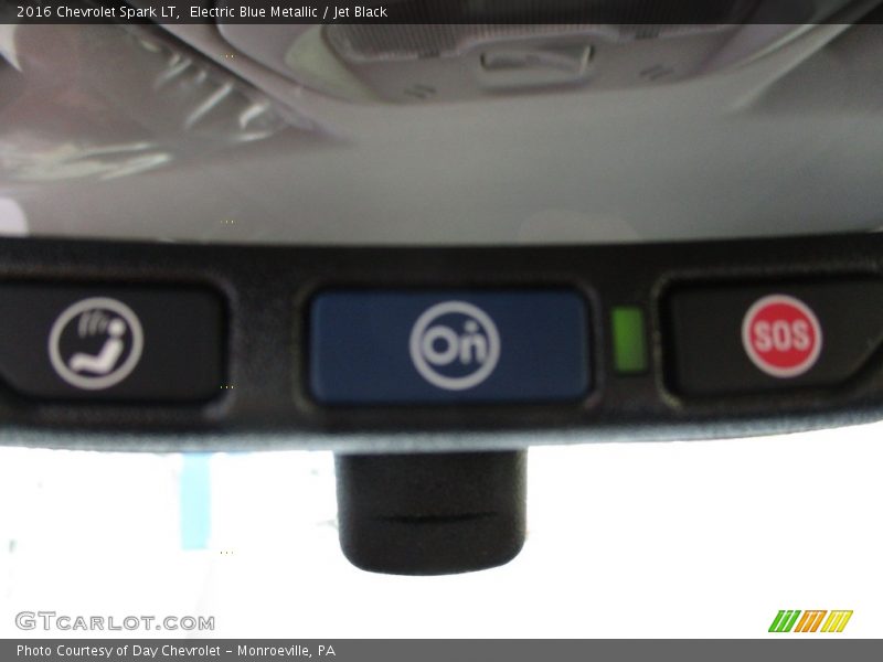Electric Blue Metallic / Jet Black 2016 Chevrolet Spark LT