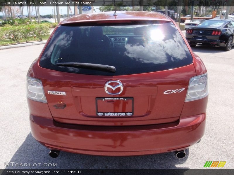 Copper Red Mica / Sand 2008 Mazda CX-7 Sport