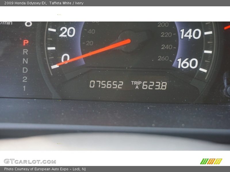 Taffeta White / Ivory 2009 Honda Odyssey EX