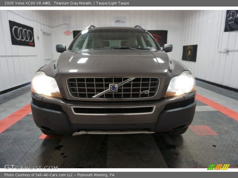 Titanium Gray Metallic / Taupe/Light Taupe 2005 Volvo XC90 V8 AWD