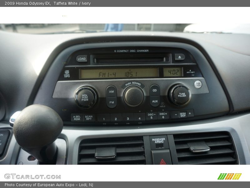 Taffeta White / Ivory 2009 Honda Odyssey EX
