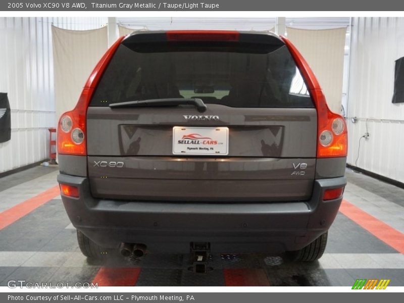 Titanium Gray Metallic / Taupe/Light Taupe 2005 Volvo XC90 V8 AWD