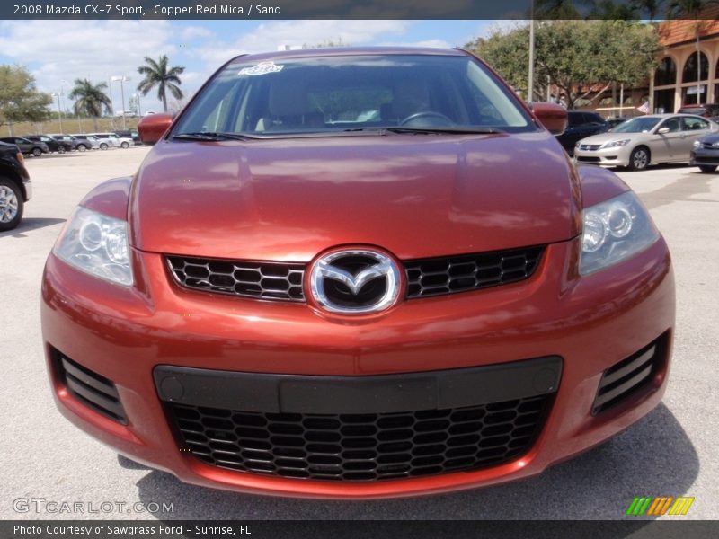 Copper Red Mica / Sand 2008 Mazda CX-7 Sport