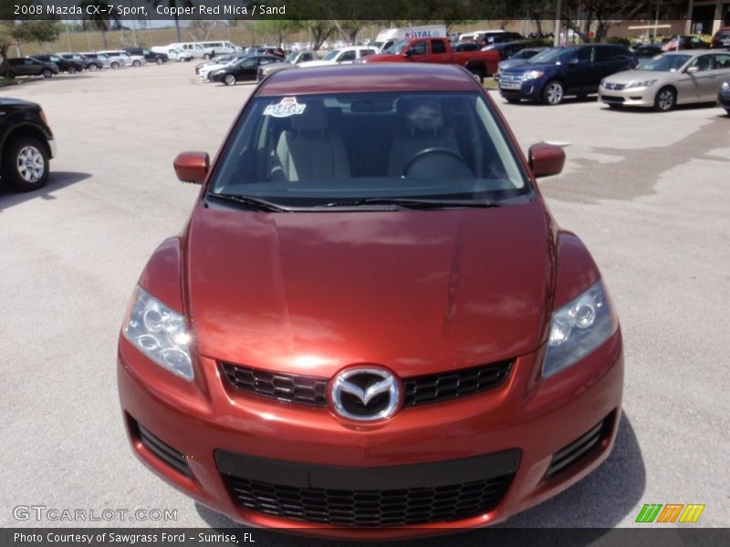 Copper Red Mica / Sand 2008 Mazda CX-7 Sport