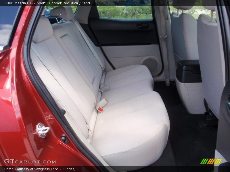 Copper Red Mica / Sand 2008 Mazda CX-7 Sport