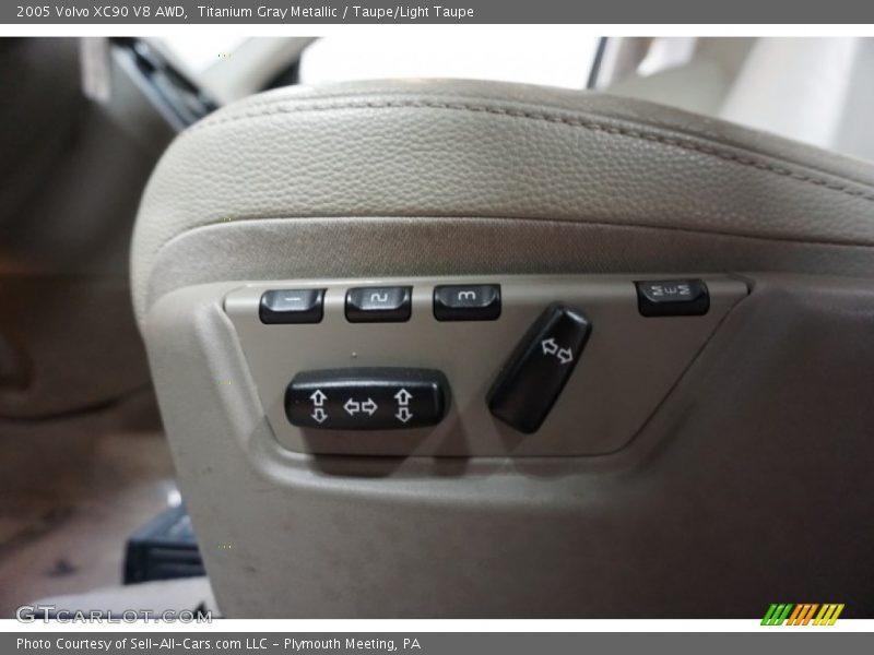 Titanium Gray Metallic / Taupe/Light Taupe 2005 Volvo XC90 V8 AWD
