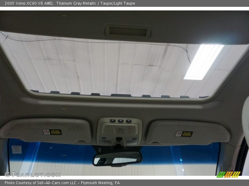 Titanium Gray Metallic / Taupe/Light Taupe 2005 Volvo XC90 V8 AWD