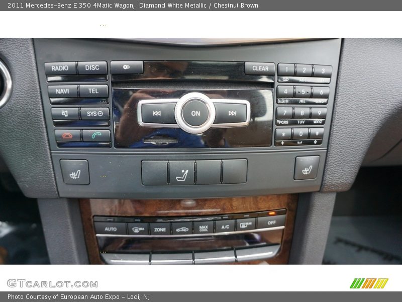 Diamond White Metallic / Chestnut Brown 2011 Mercedes-Benz E 350 4Matic Wagon