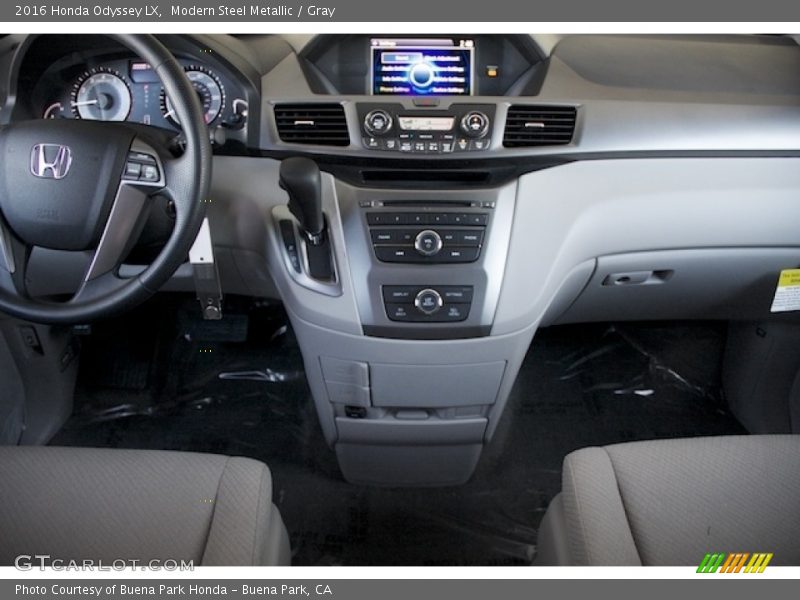 Modern Steel Metallic / Gray 2016 Honda Odyssey LX