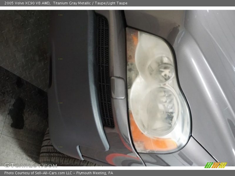 Titanium Gray Metallic / Taupe/Light Taupe 2005 Volvo XC90 V8 AWD
