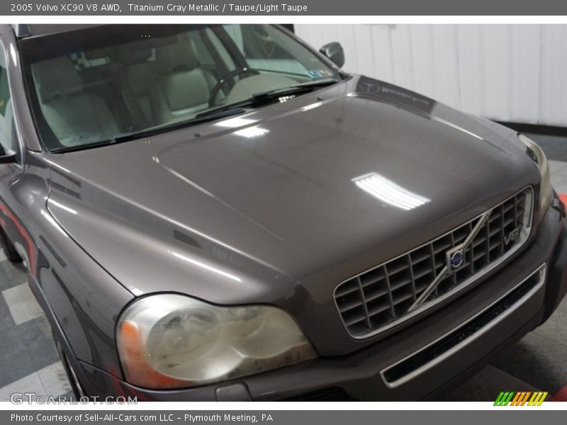 Titanium Gray Metallic / Taupe/Light Taupe 2005 Volvo XC90 V8 AWD